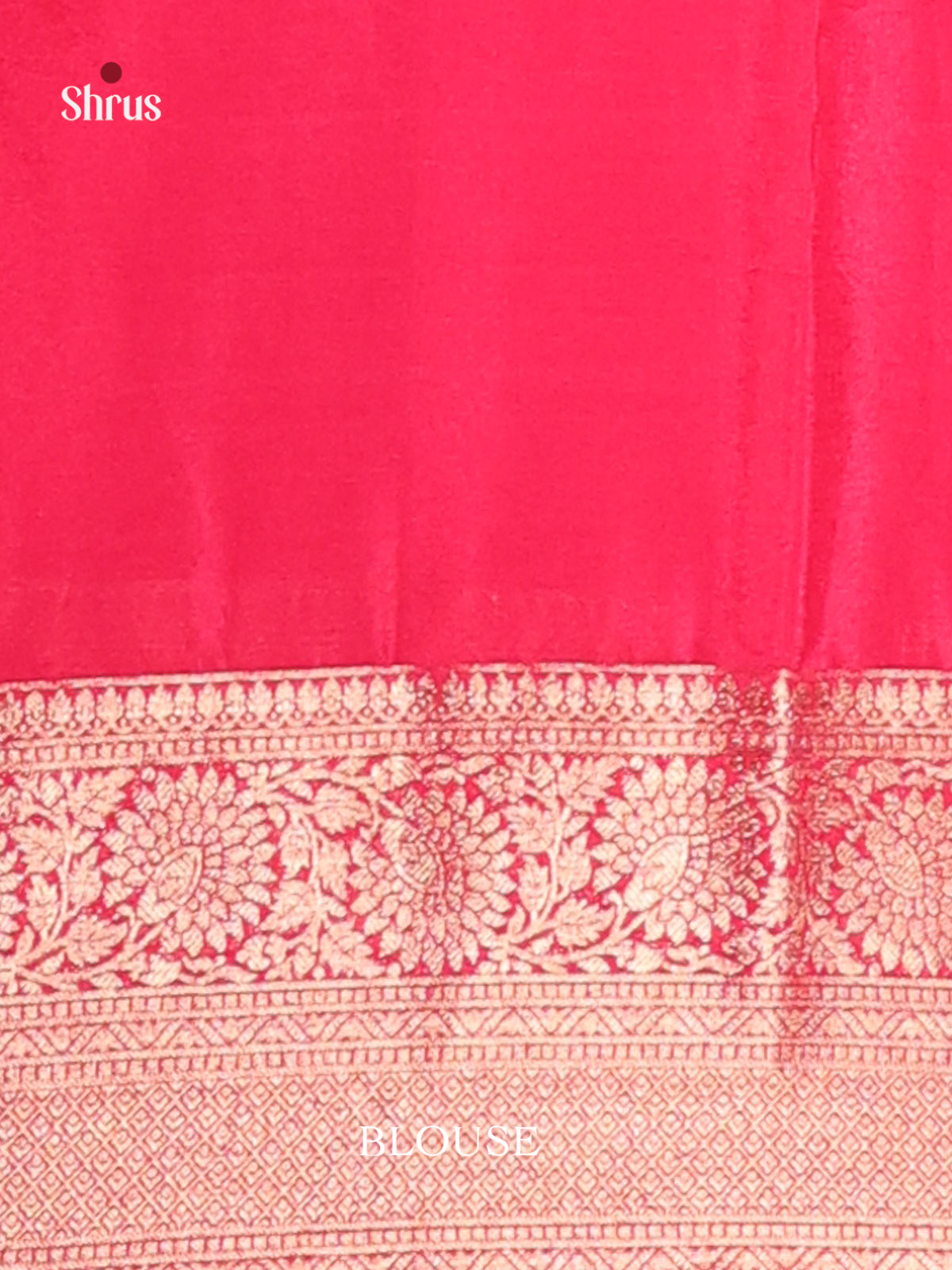Pink(Single Tone) - Mysoresilk-halfpure Saree - Shop on Shrus.com