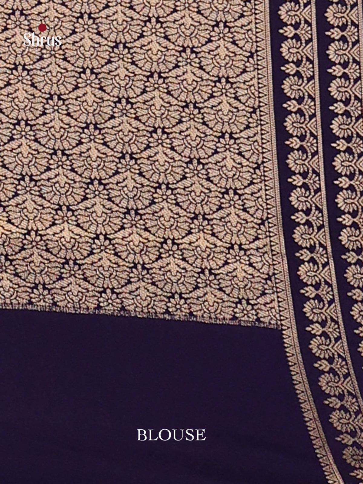 Pink & Blue - Mysoresilk-halfpure Saree - Shop on Shrus.com