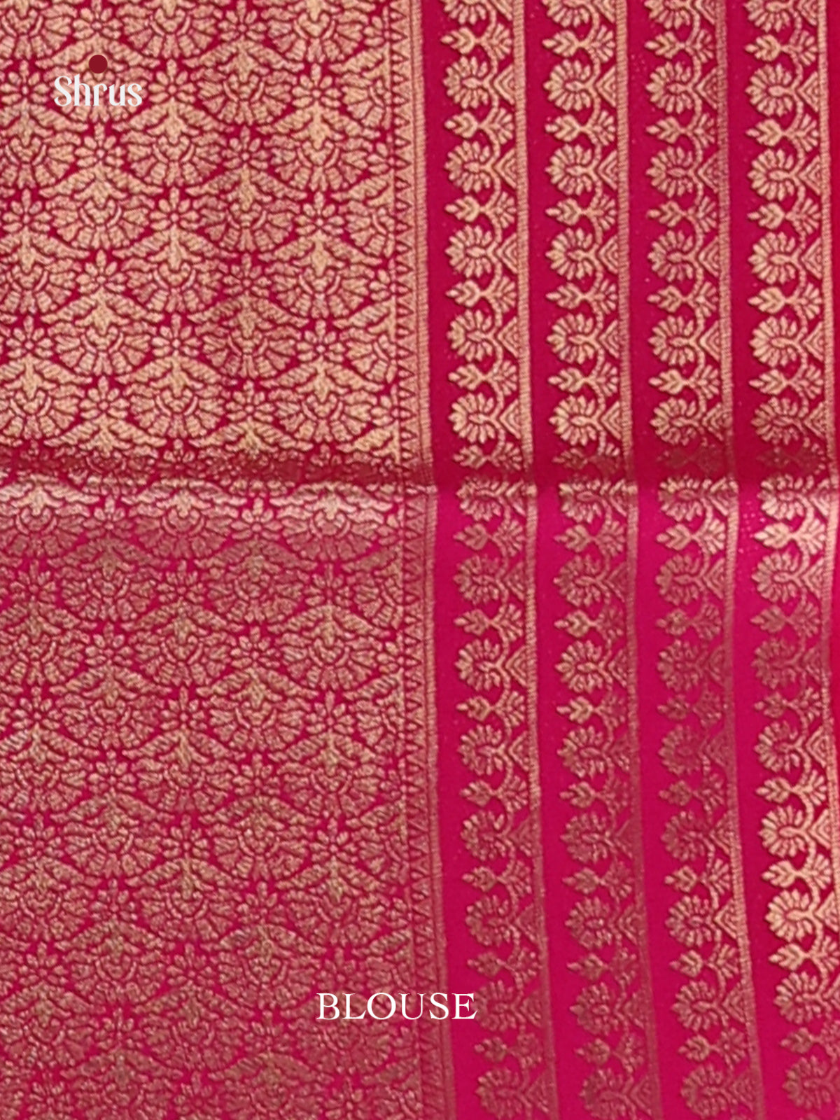 Violet & Pink- Mysoresilk-halfpure Saree - Shop on Shrus.com