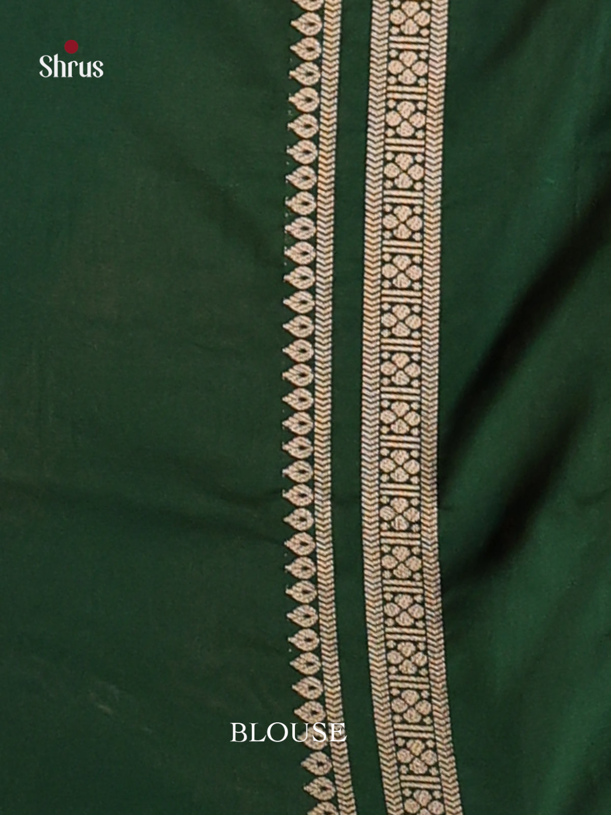 Red & Green - Mysoresilk-halfpure Saree - Shop on Shrus.com
