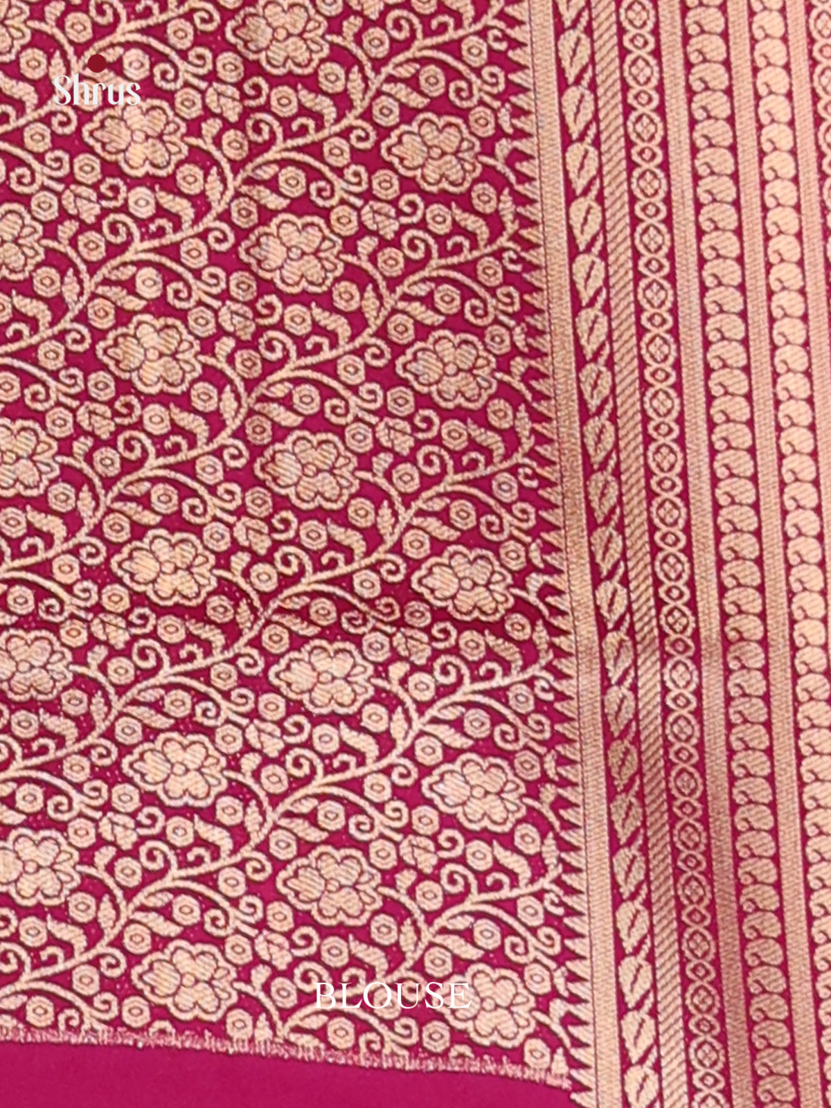 Pink & purple - Mysoresilk-halfpure Saree - Shop on Shrus.com