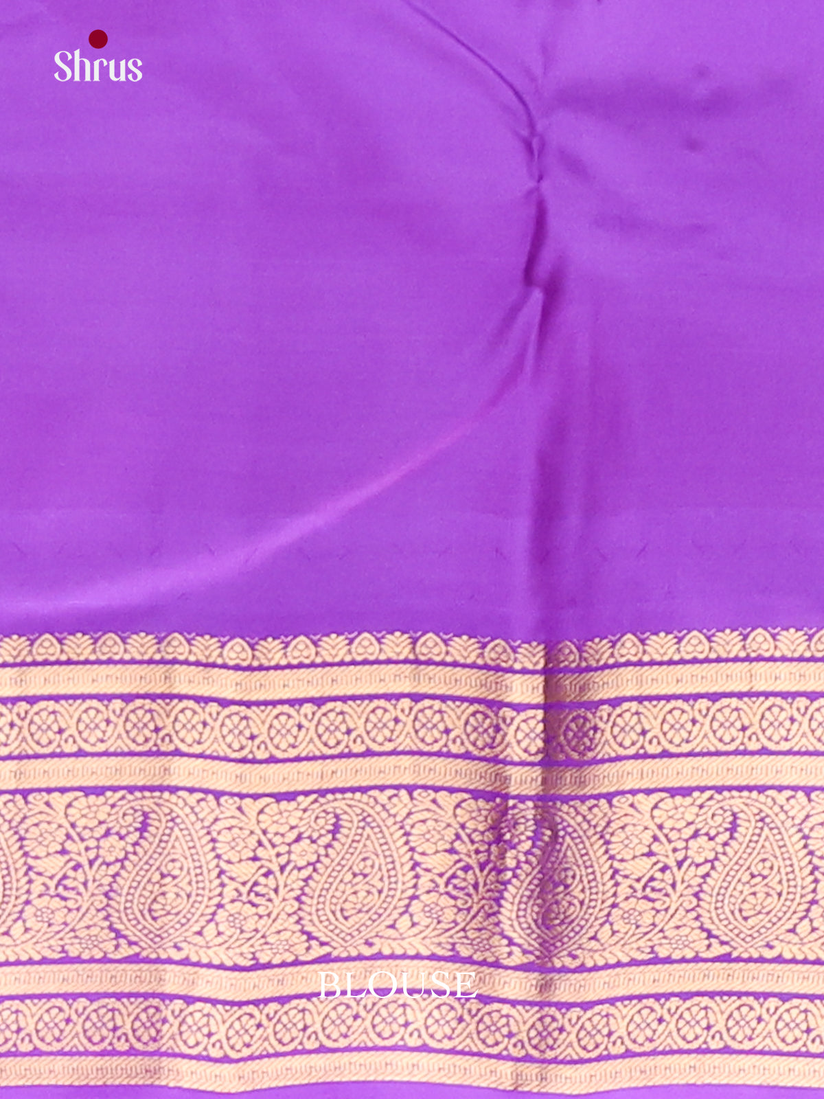 Regal Orange Gadwal Silk Saree with Manga Buttas & Purple Brocade Pallu-2