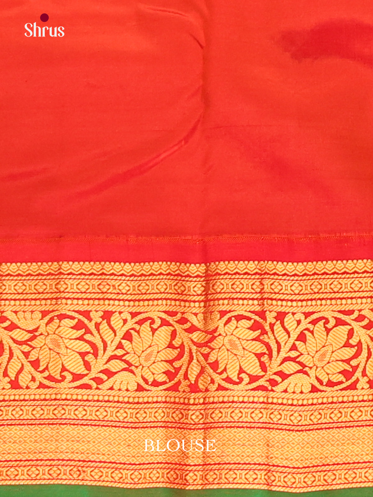 Majestic Dark Blue Gadwal Silk Saree with ZAri Buttas & Red Brocade Pallu-2