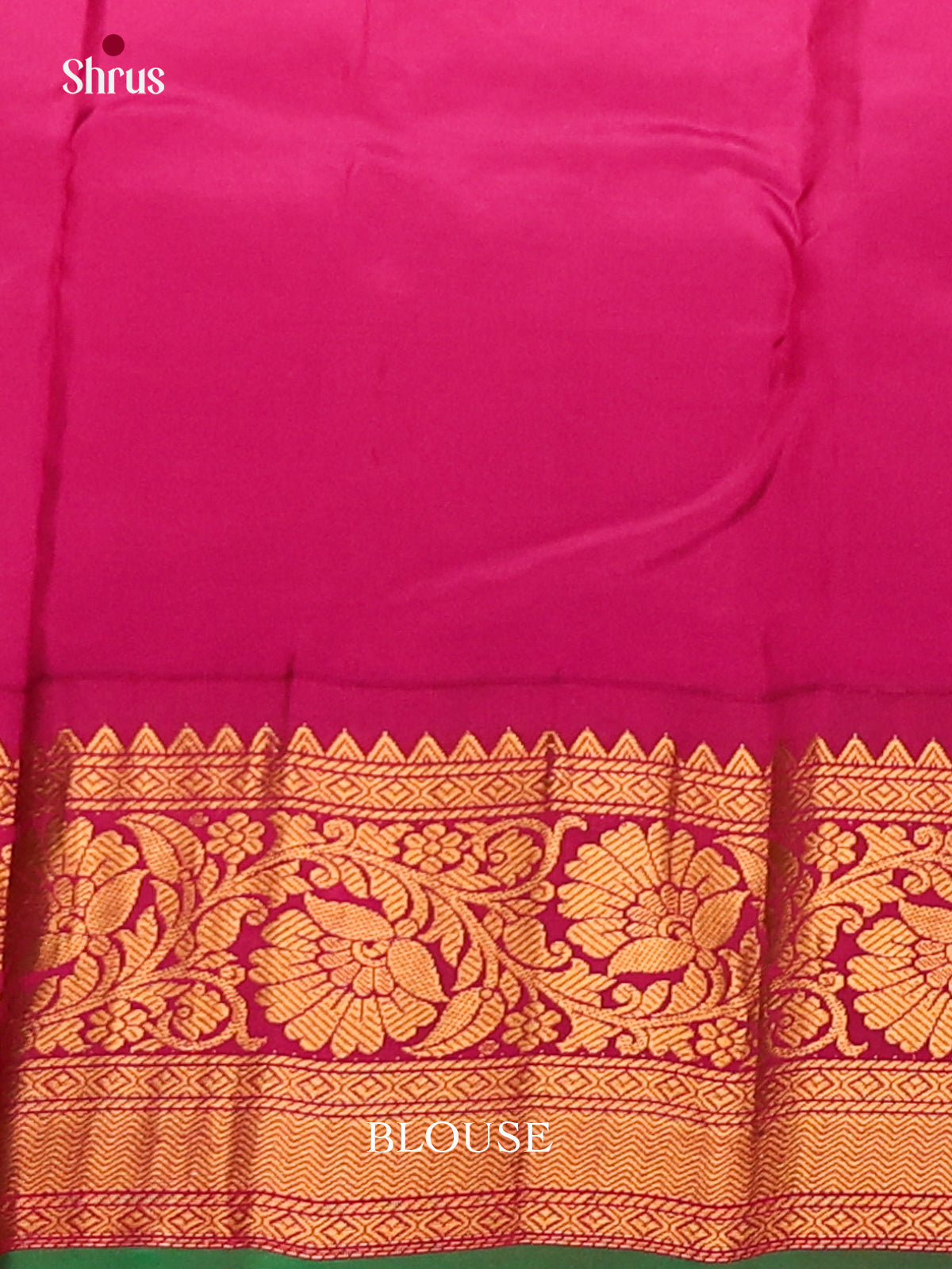 Grey Gadwal silk Saree gleams with gold zari floral buttas-2