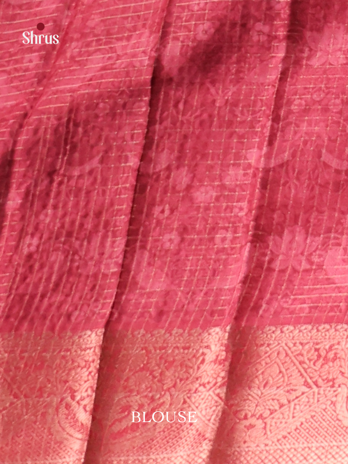 Blue & Maroon- Semi Dola silk Saree
