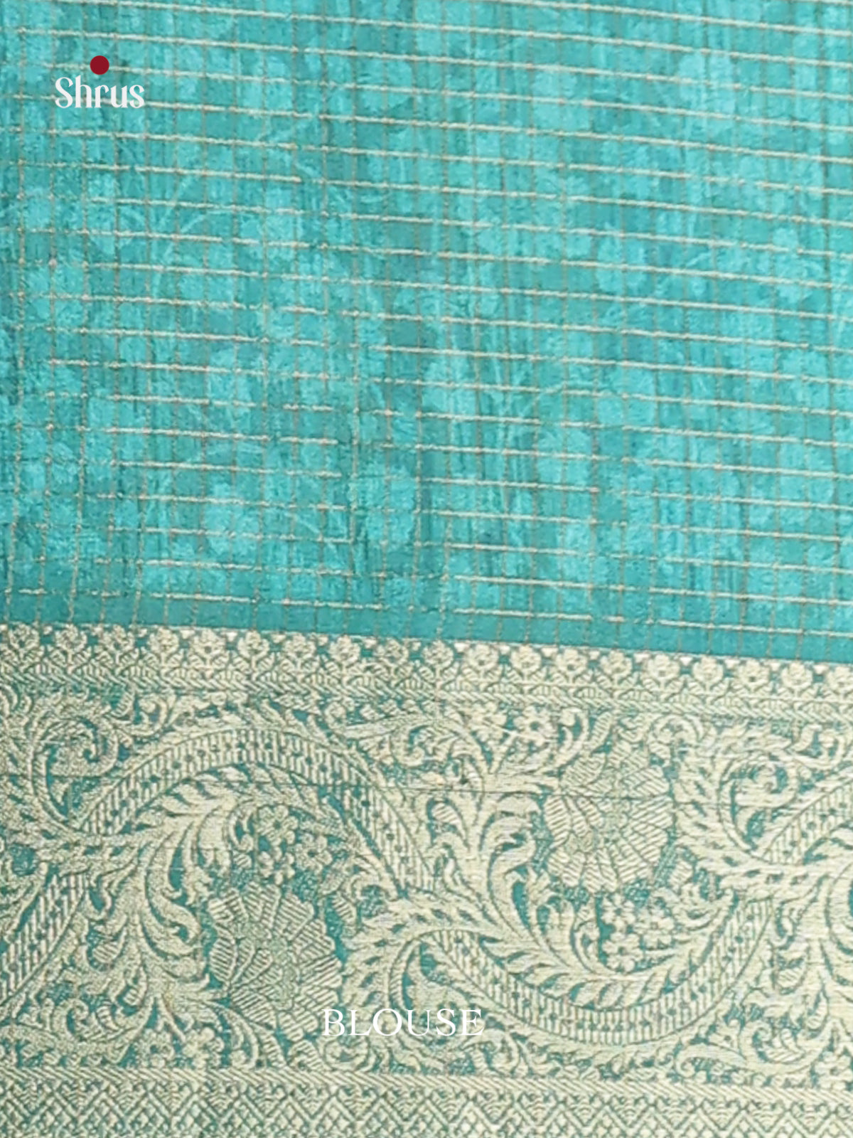 Blue - Semi Dola silk Saree