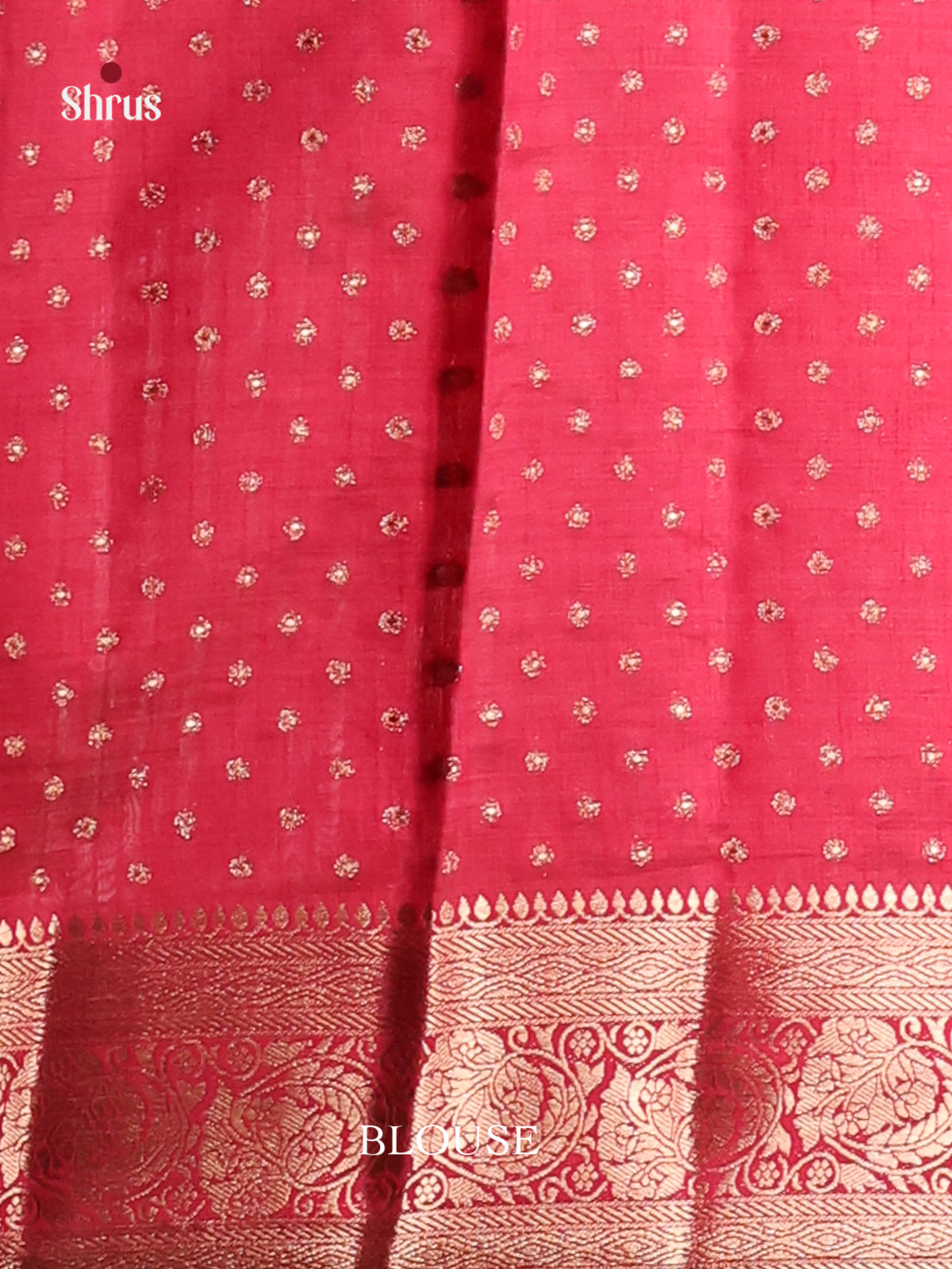 Pink - Semi Rawsilk Saree - Shop on Shrus.com