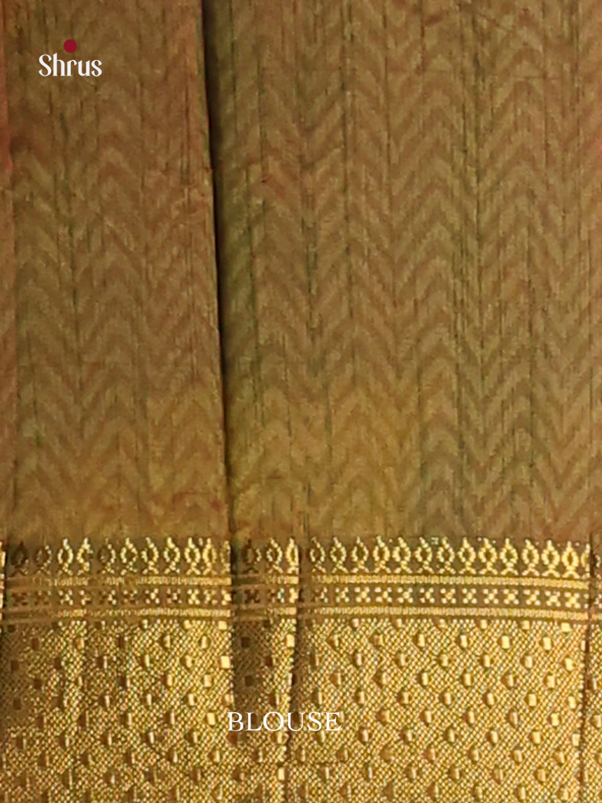 Pink & Green- Semi Patola Saree - Shop on Shrus.com