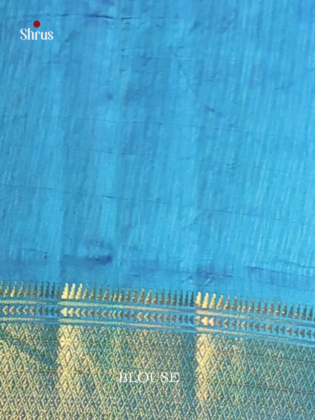 Blue - Semi Patola Saree