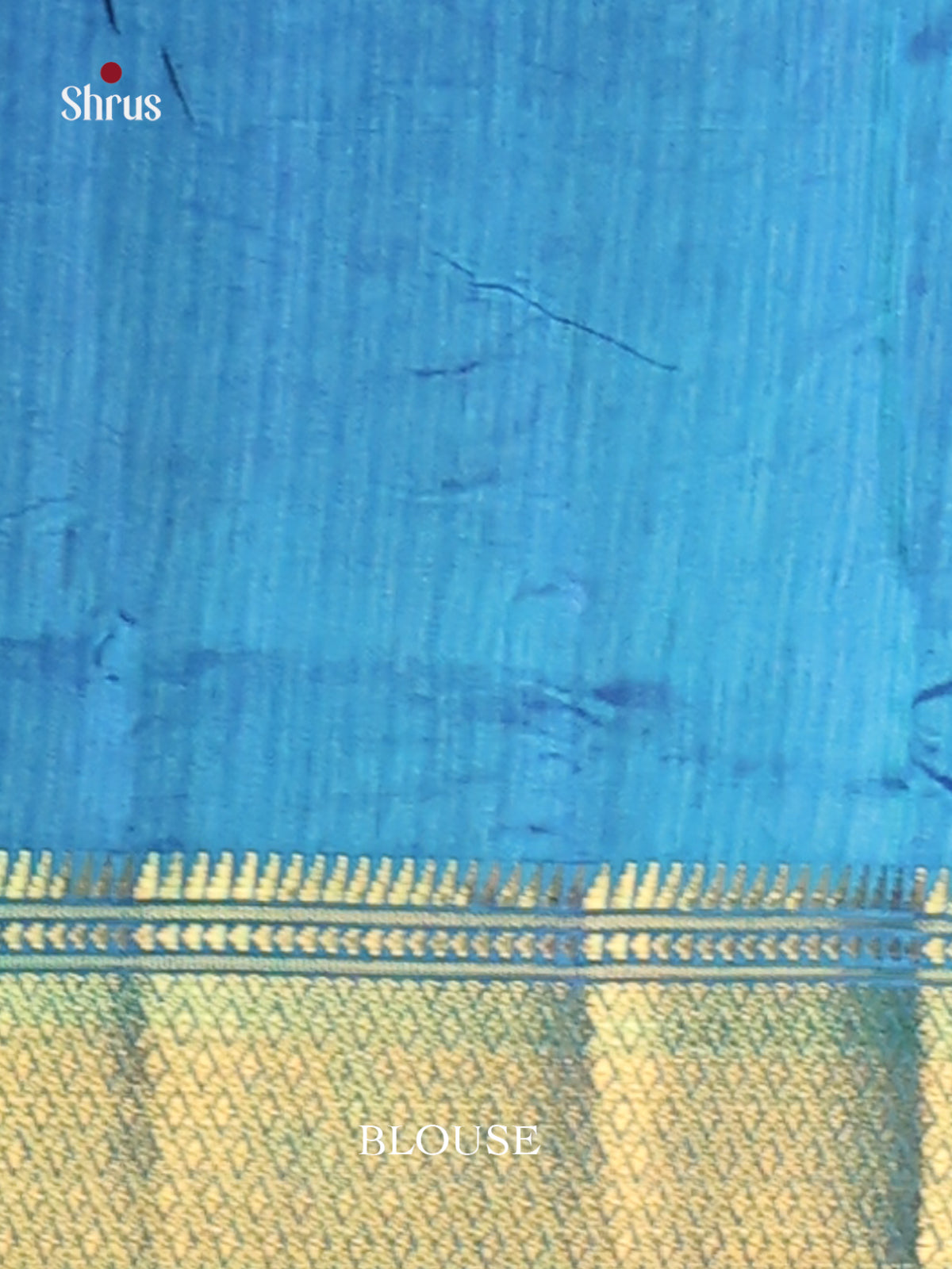 Blue - Semi Patola Saree