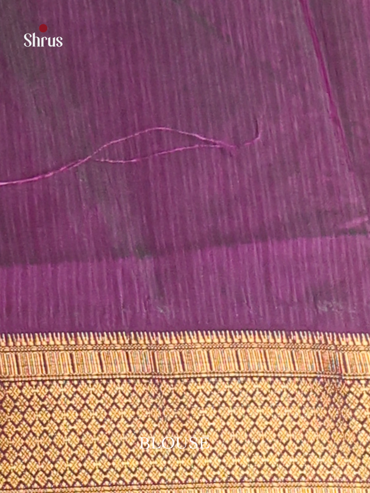 Green & Purple - Semi Patola Saree - Shop on Shrus.com