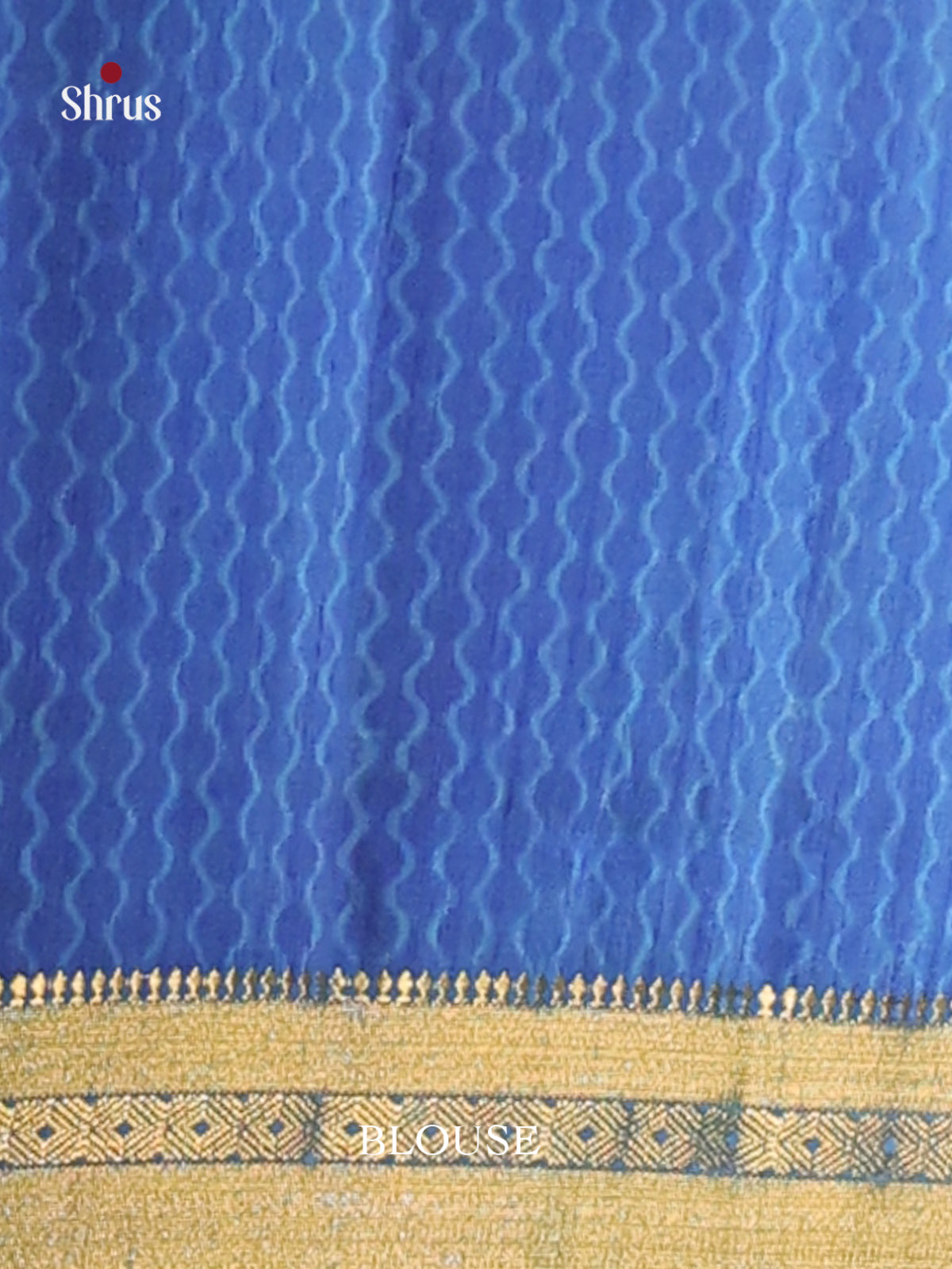 Green & Blue - Semi Patola Saree - Shop on Shrus.com