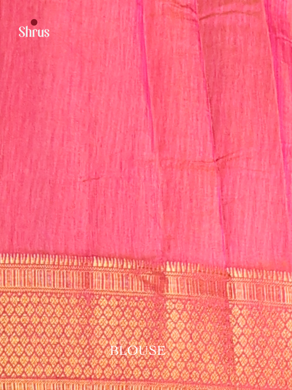 Purple & Orangish Pink - Semi Patola Saree - Shop on Shrus.com