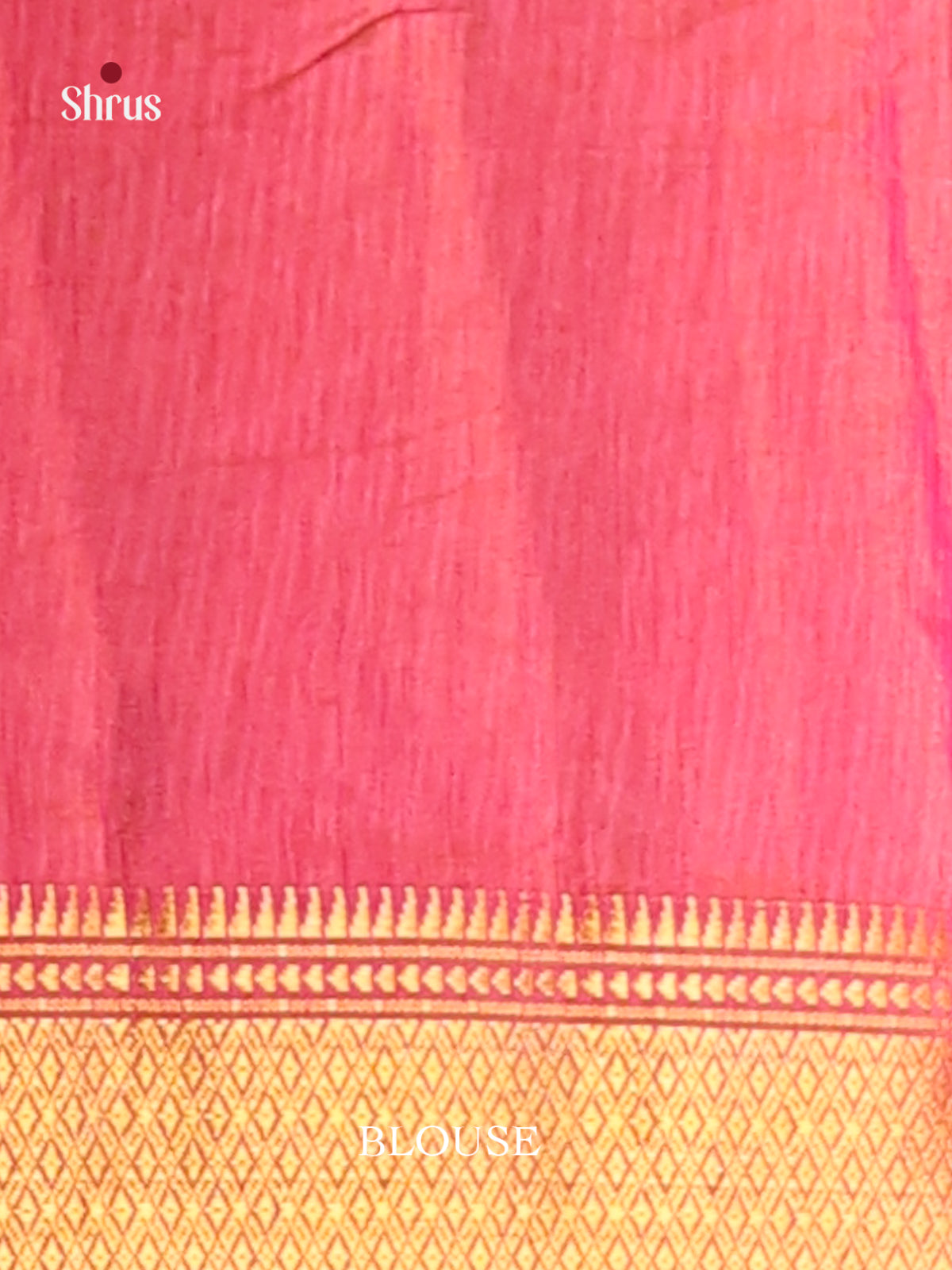 Purple & Brick - Semi Patola Saree - Shop on Shrus.com