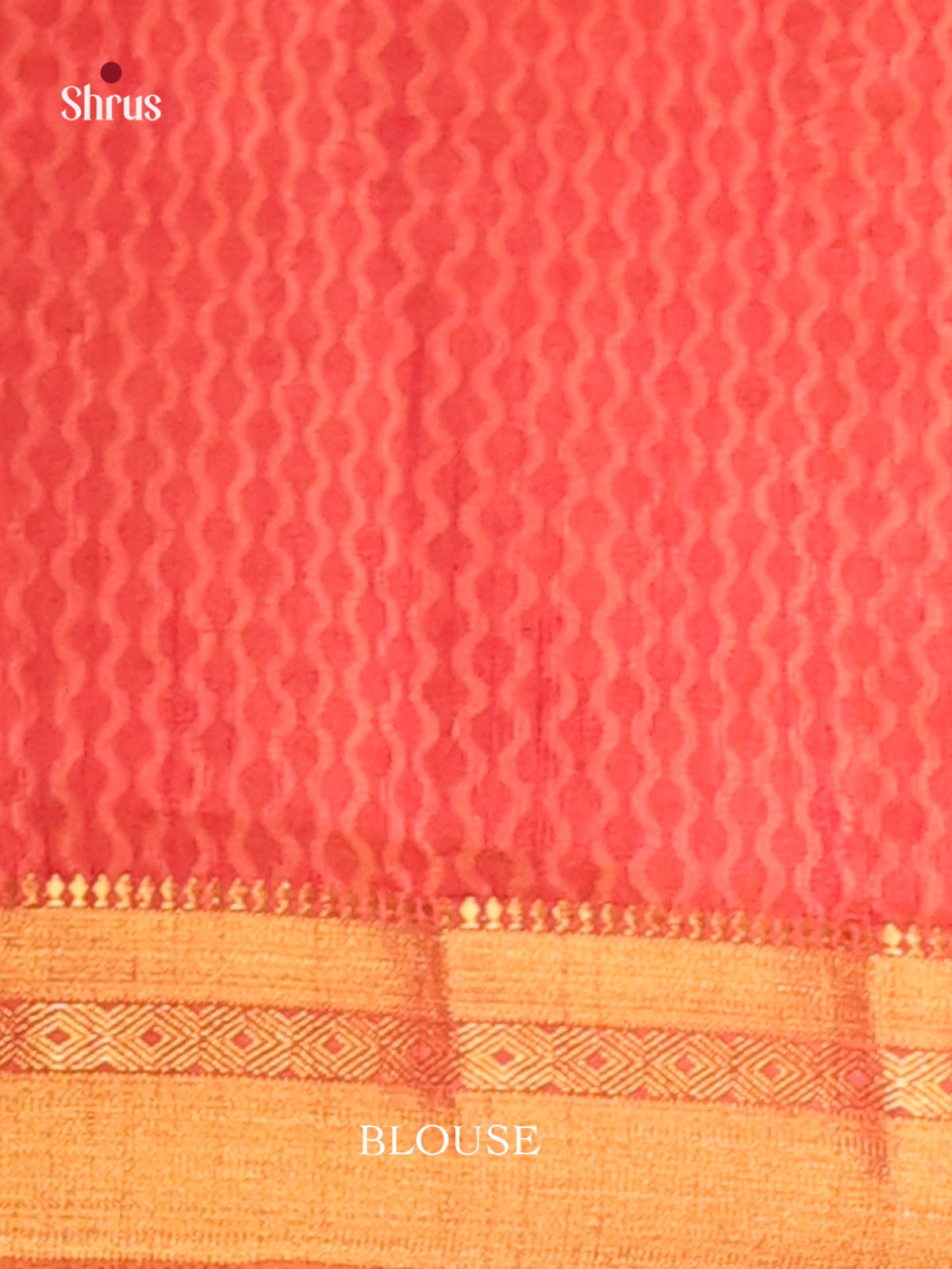 Double Shaded Purple & Brick - Semi Patola Saree - Shop on Shrus.com