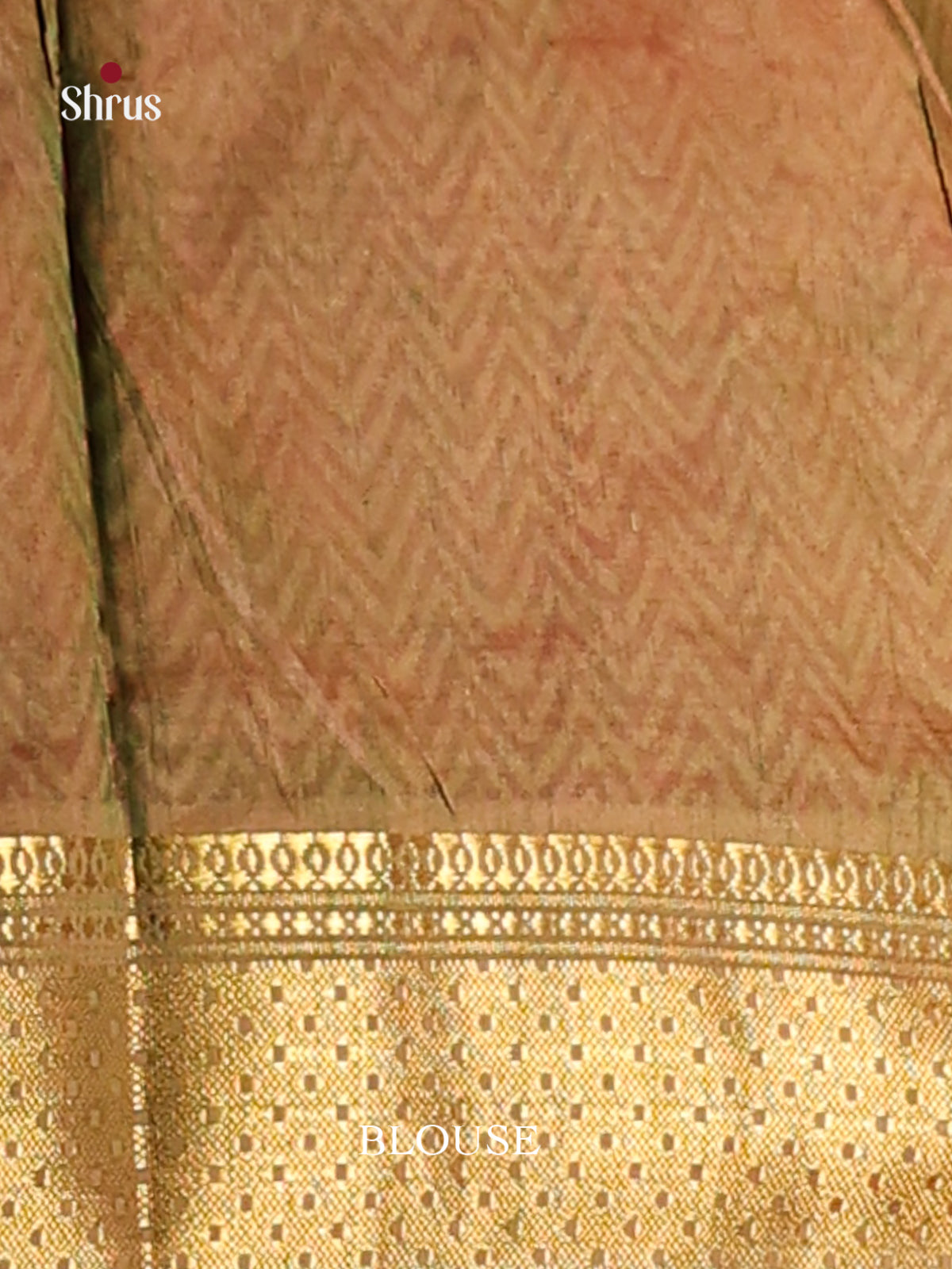 Maroon & Army Green- Semi Patola Saree - Shop on Shrus.com