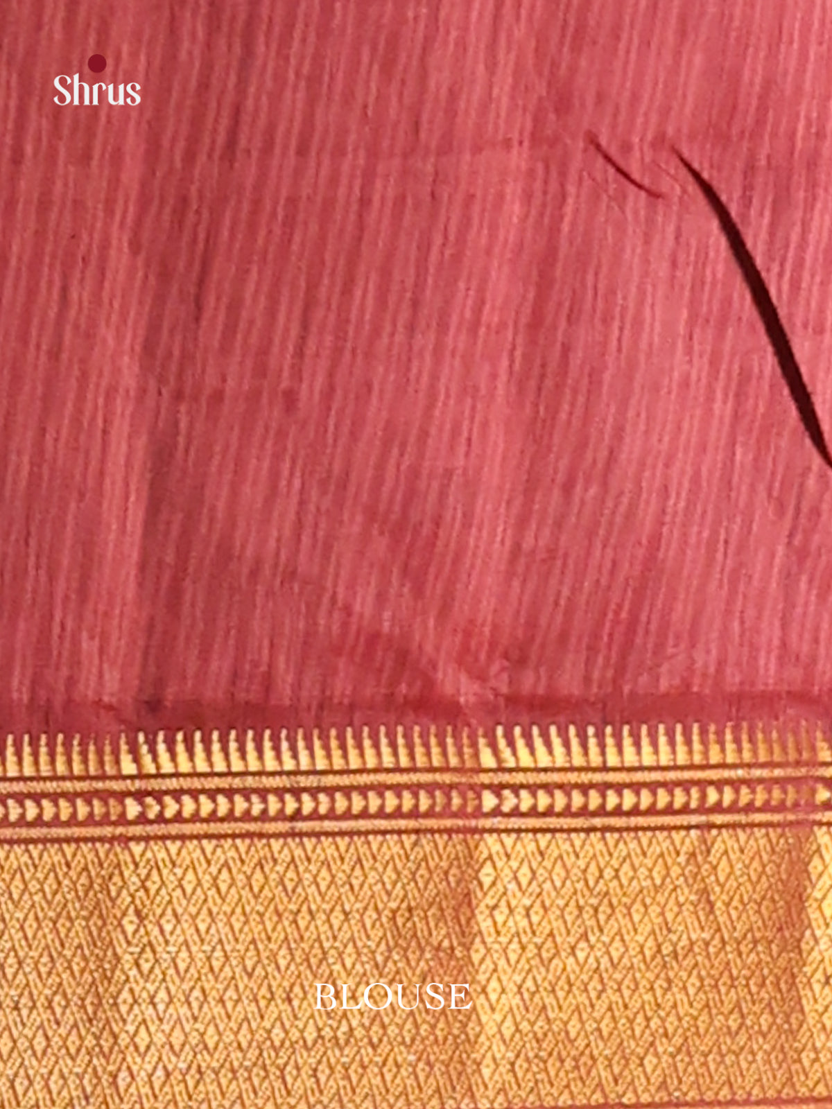 Maroon - Semi Patola Saree - Shop on Shrus.com