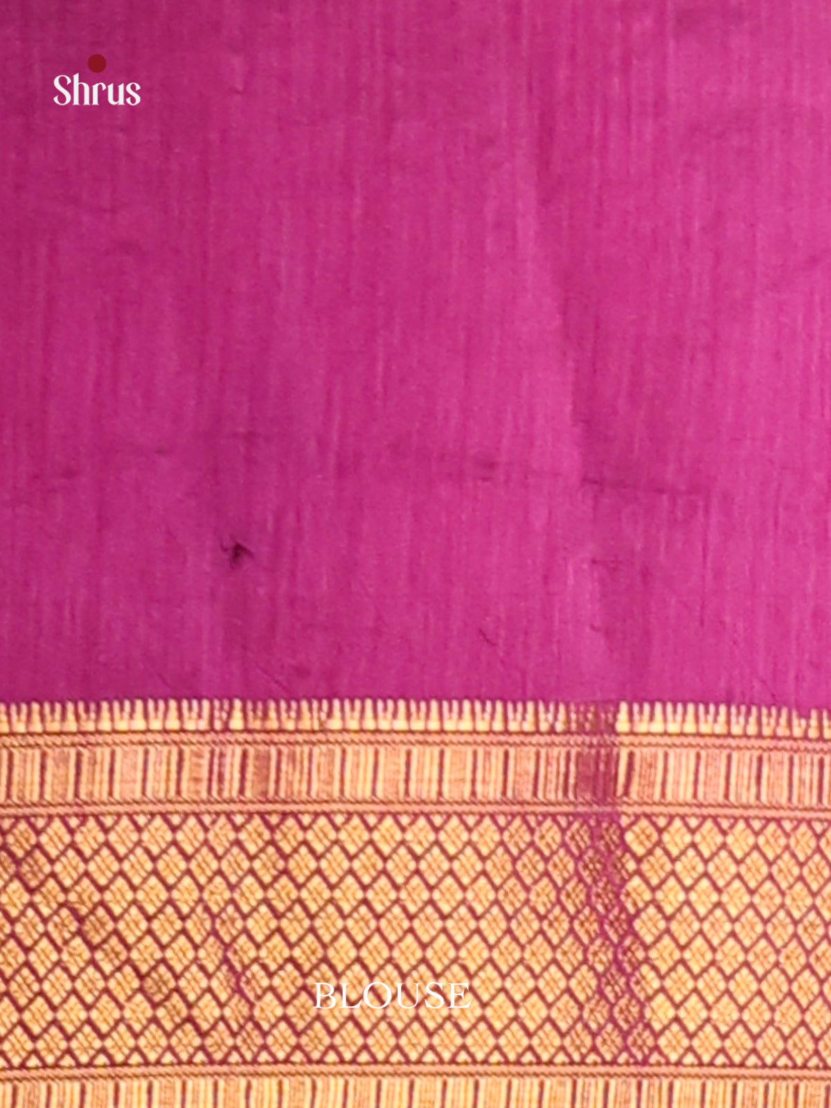 Blue & Purple - Semi Patola Saree