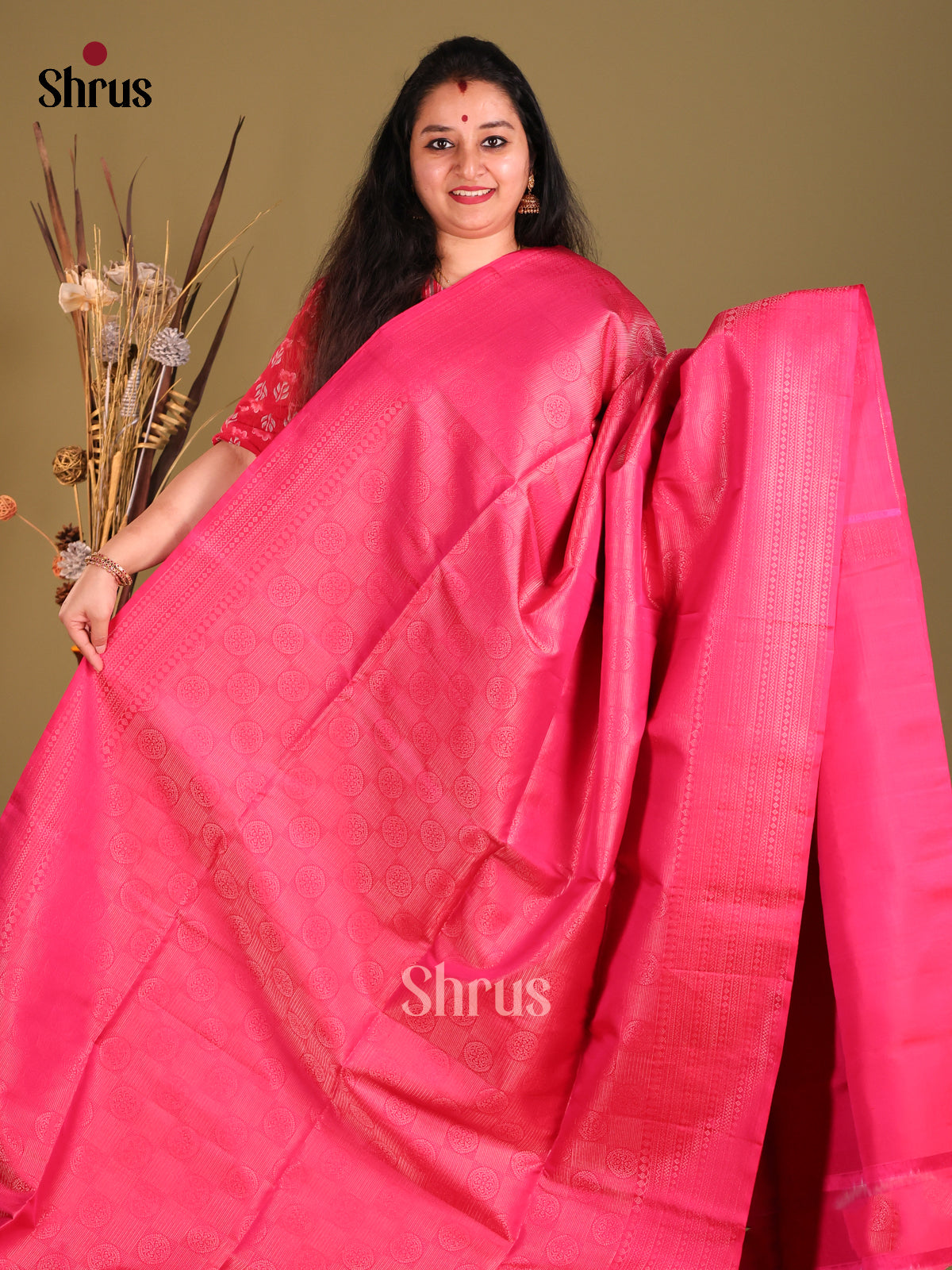DGS30002-Soft Silk Saree-2