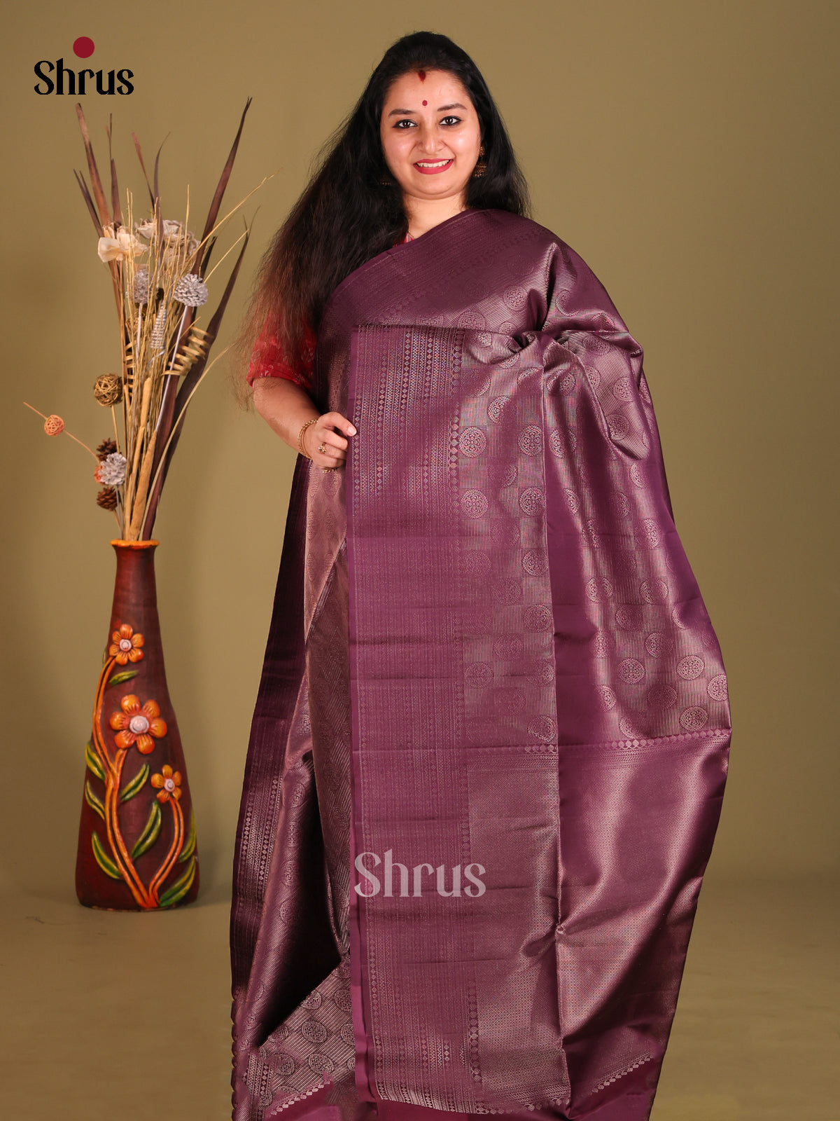 DGS30003-Soft Silk Saree-1