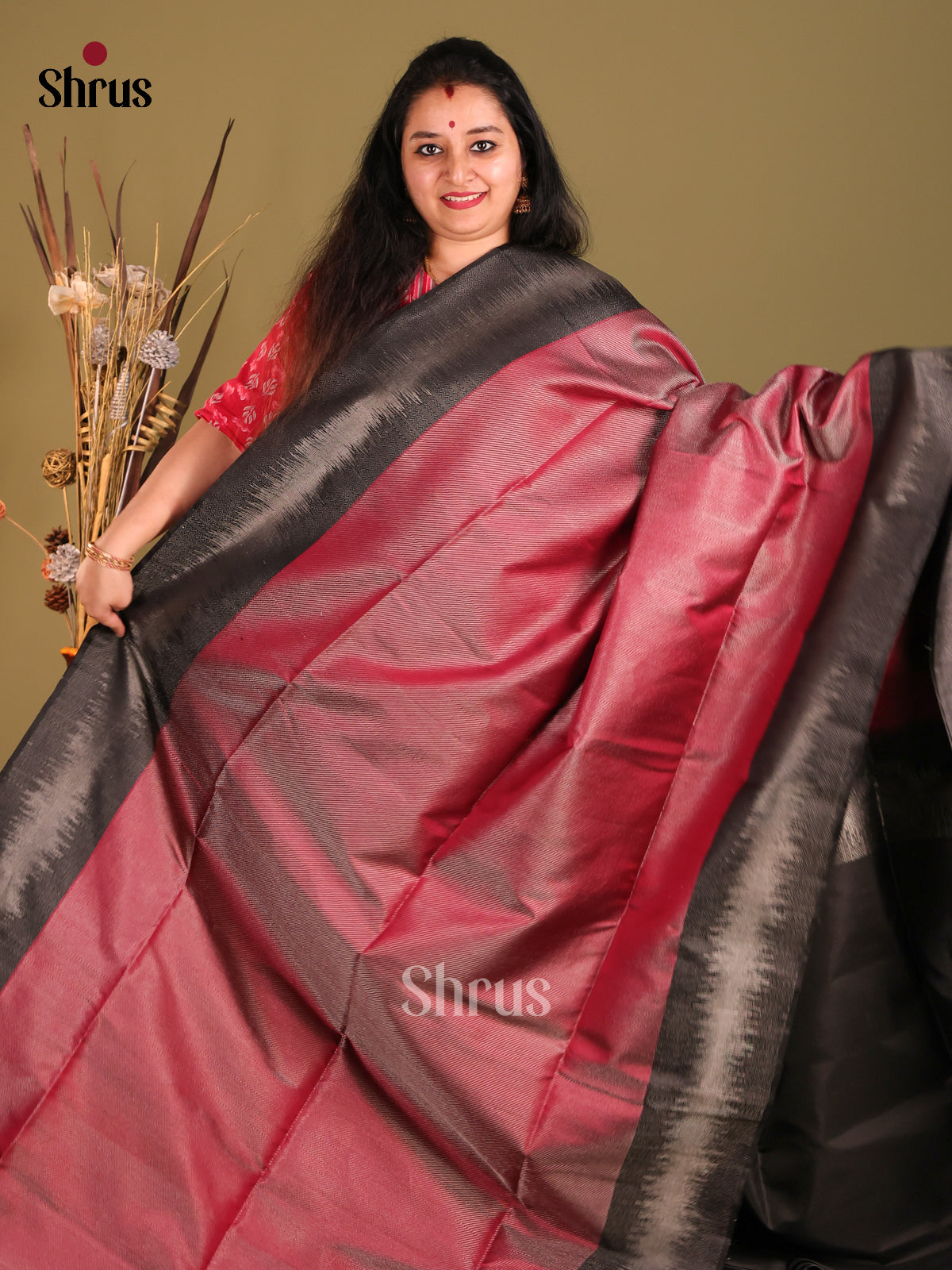 DGS30006-Soft Silk Saree-2