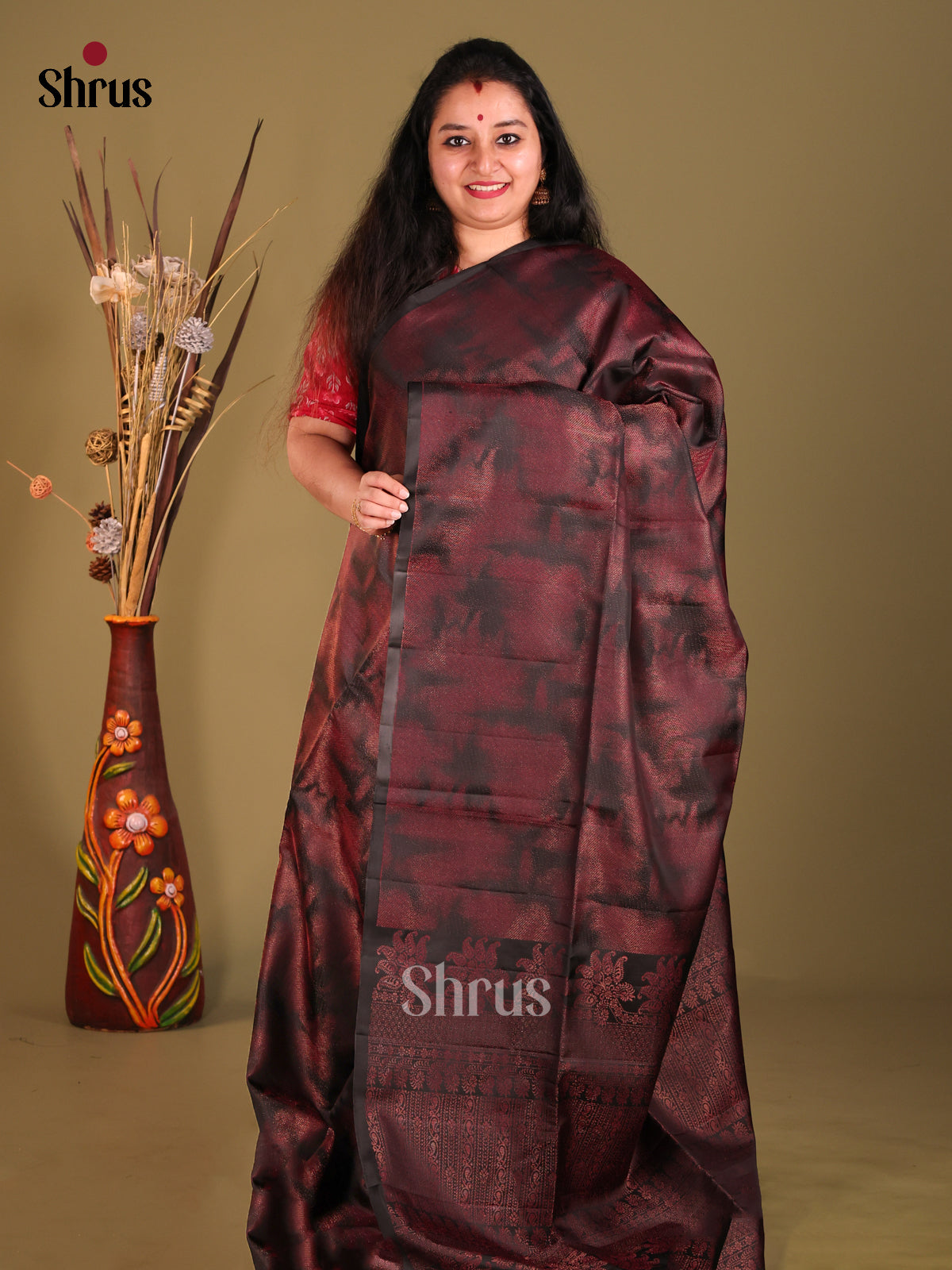 DGS30135-Soft Silk Saree-1