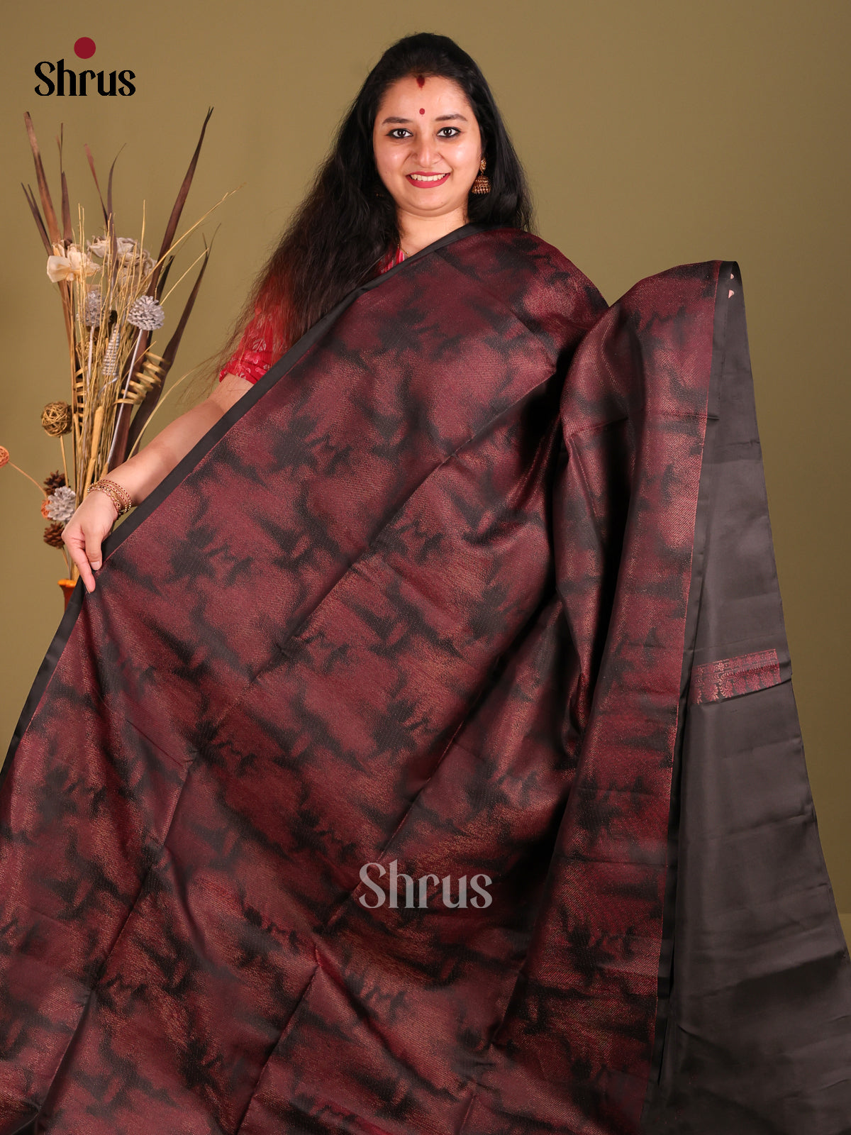 DGS30135-Soft Silk Saree-2