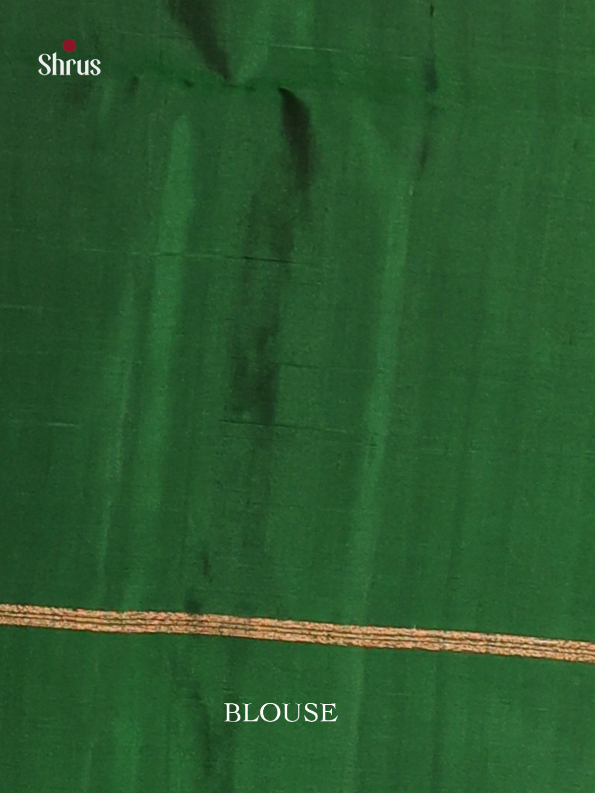 Black & Green Soft Silk Saree gleams with gold, silver zari floral motifs-3