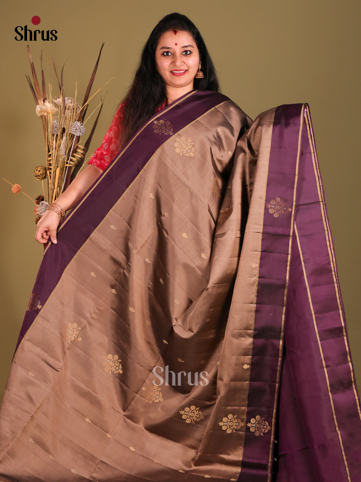 DGS30424-Soft Silk Saree-1