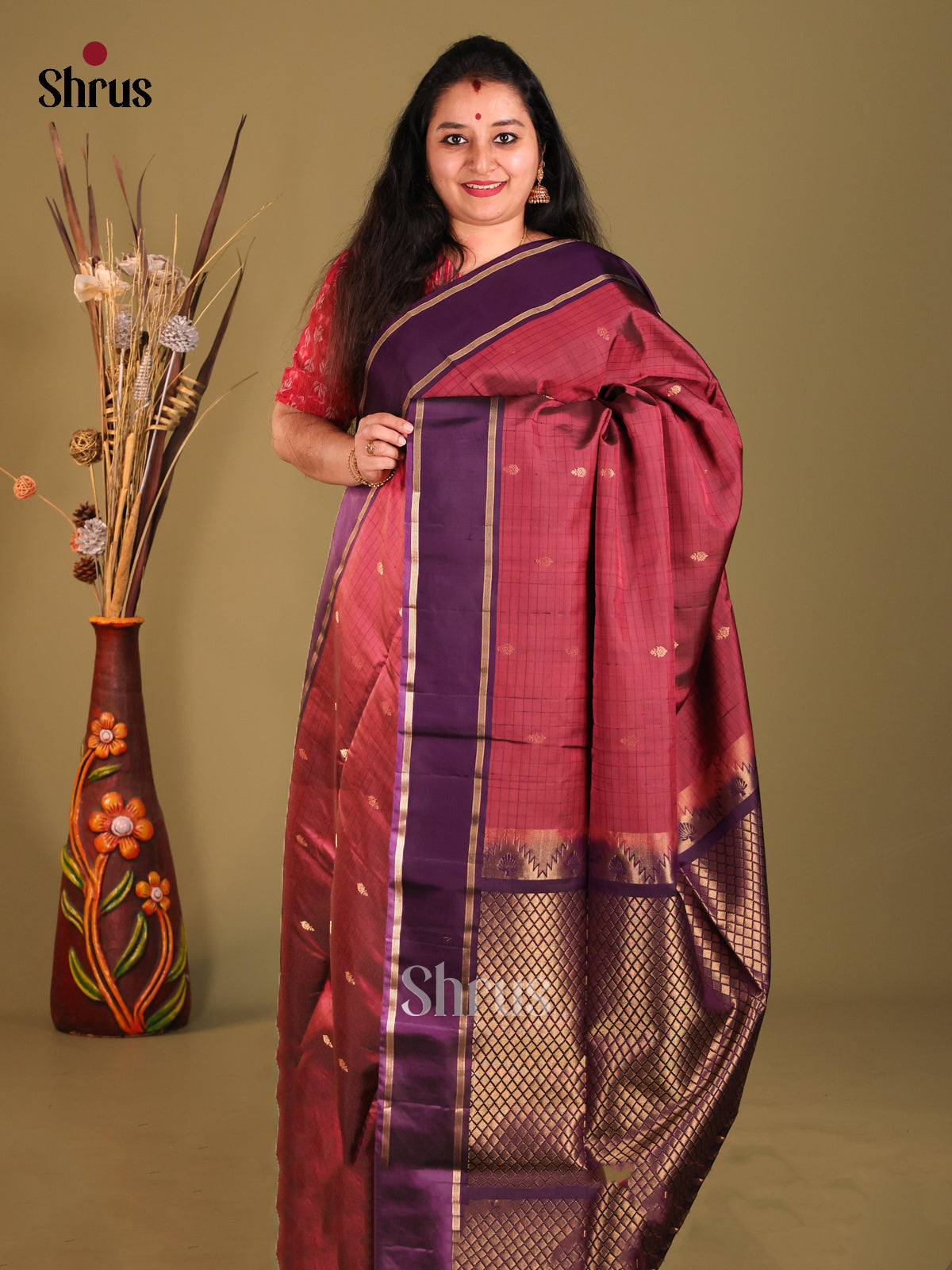 DGS30425-Soft Silk Saree-1