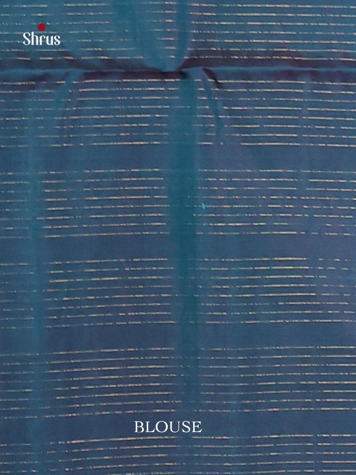 Green & Blue Soft Silk Saree with zari brocade pallu-3
