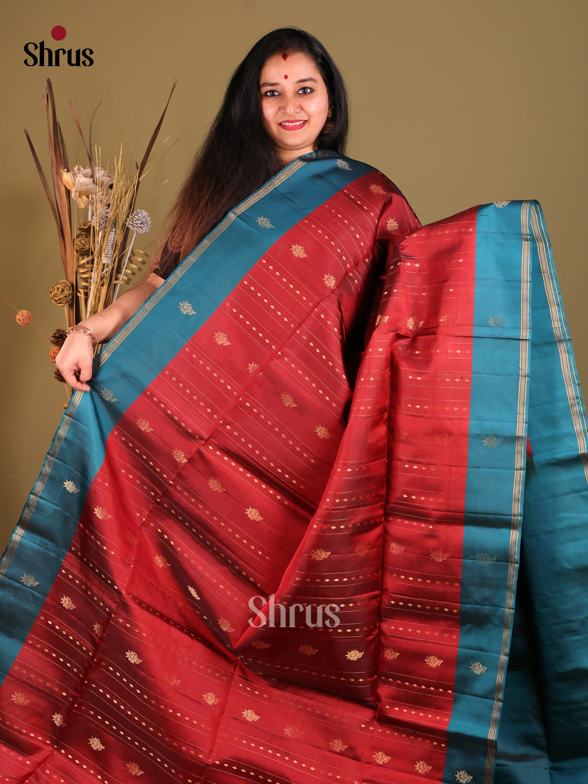 DGS30451-Soft Silk Saree-2