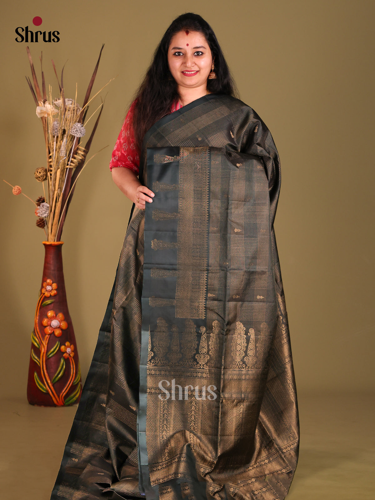 DGS30478-Soft Silk Saree-1