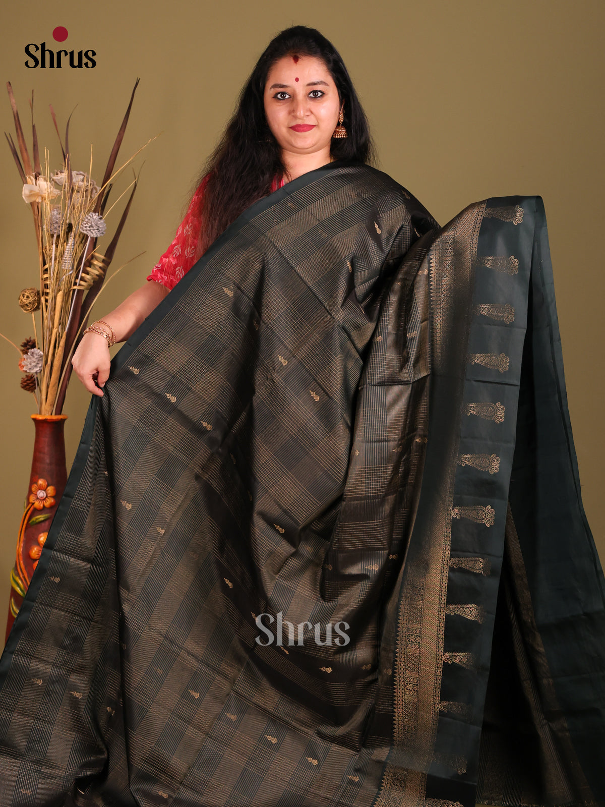 DGS30478-Soft Silk Saree-2