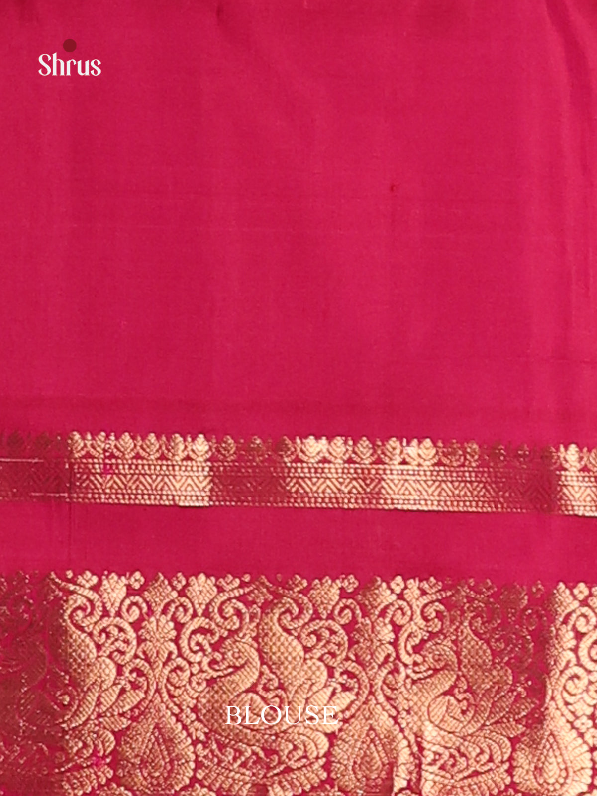 Orangish Pink & Maroon Soft Silk Saree with rich peacock vines zari border-3
