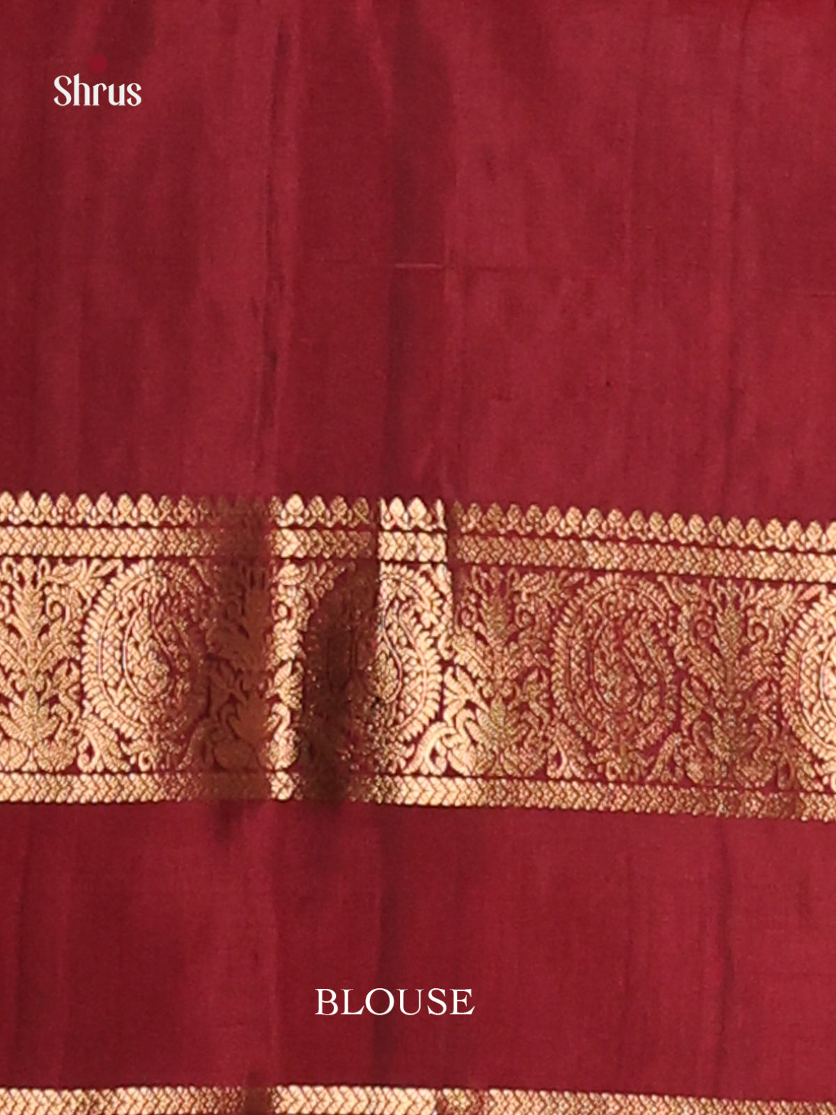 Mustard & Maroon Soft Silk Saree with ikkat floral motifs-3