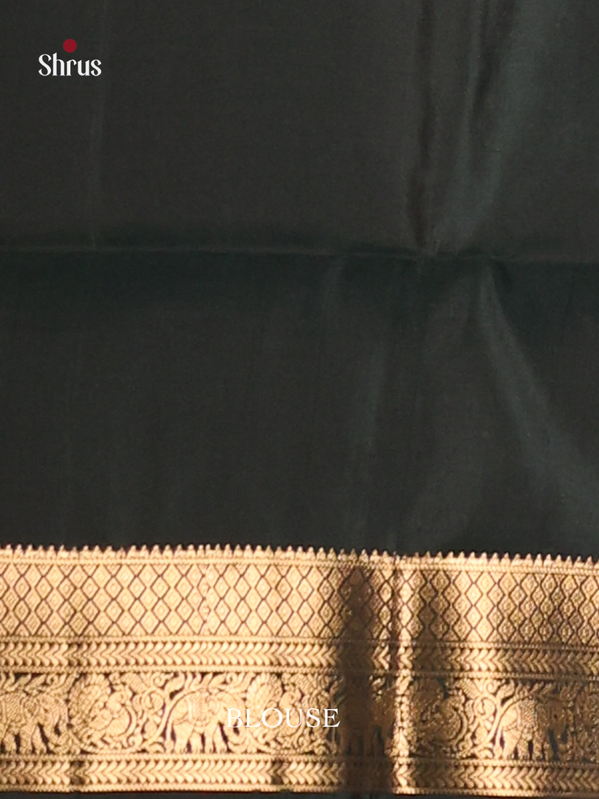 Maroon & Green Soft Silk Saree with ikkat floral motifs-3