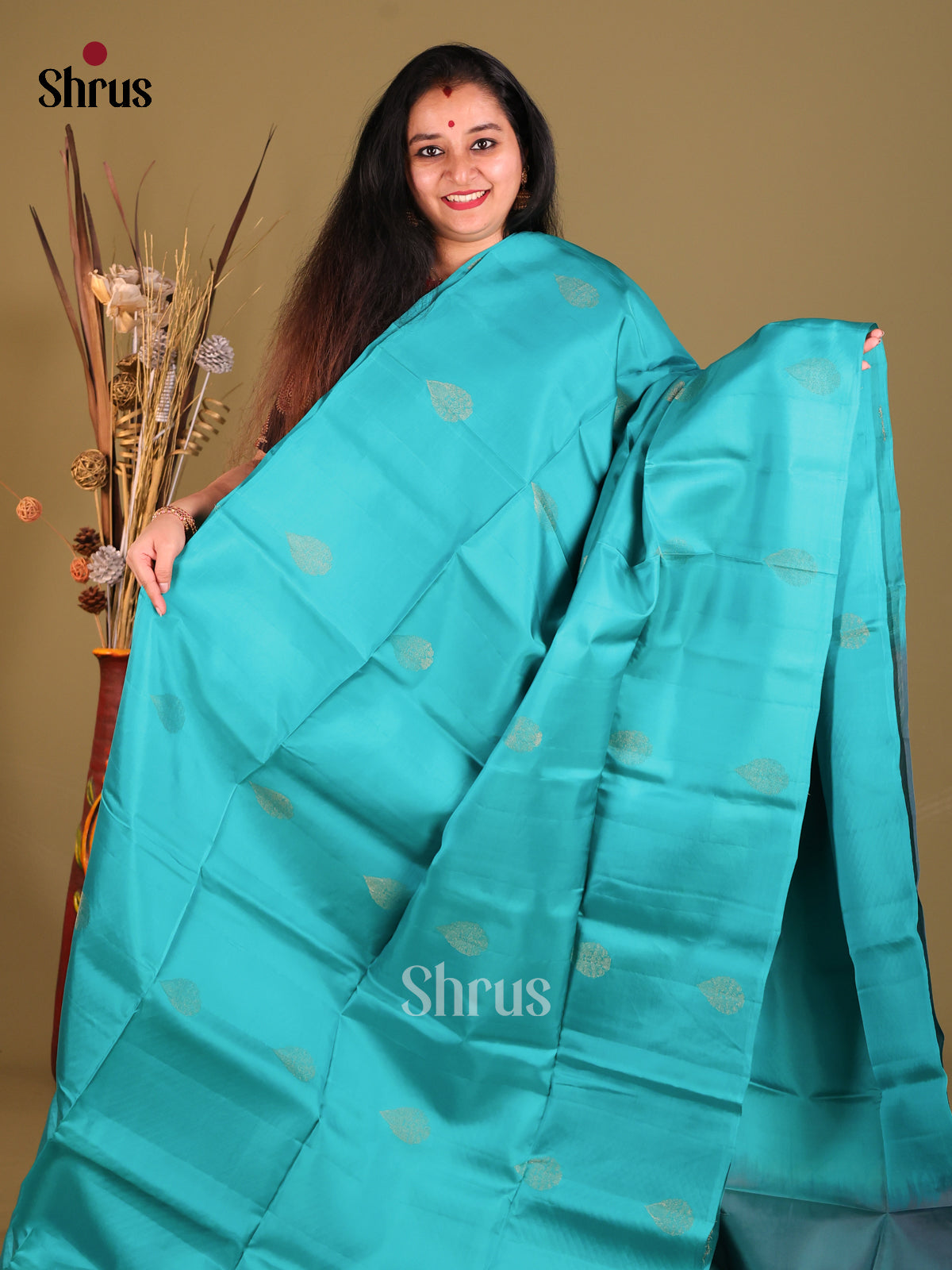 DGS30535 - Softsilk-halfpure Saree - Shop on Shrus.com