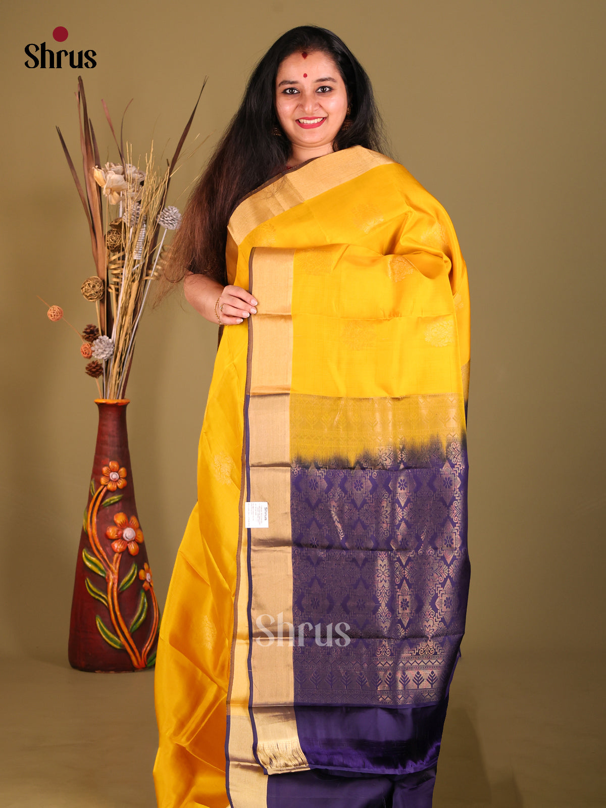 DGS30548 - Softsilk-halfpure Saree - Shop on Shrus.com
