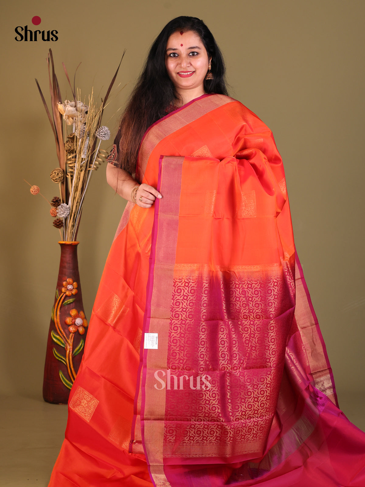 DGS30552 - Softsilk-halfpure Saree - Shop on Shrus.com