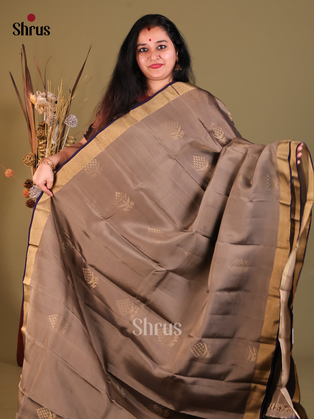 DGS30554 - Softsilk-halfpure Saree - Shop on Shrus.com