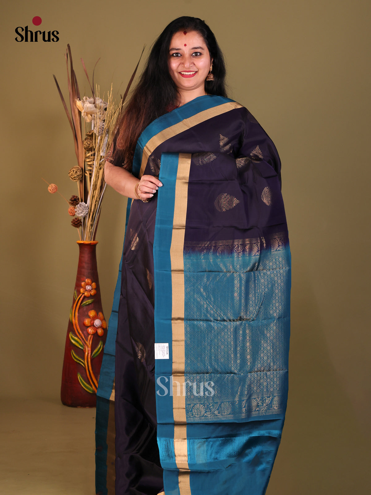 DGS30567 - Softsilk-halfpure Saree - Shop on Shrus.com