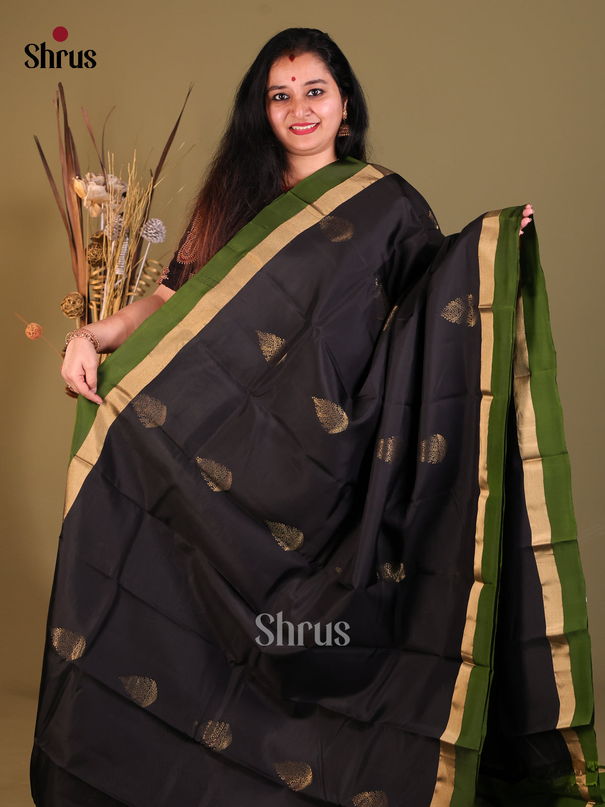 DGS30568 - Softsilk-halfpure Saree - Shop on Shrus.com