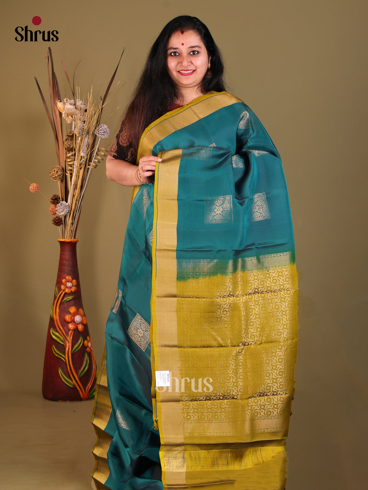 DGS30570 - Softsilk-halfpure Saree - Shop on Shrus.com
