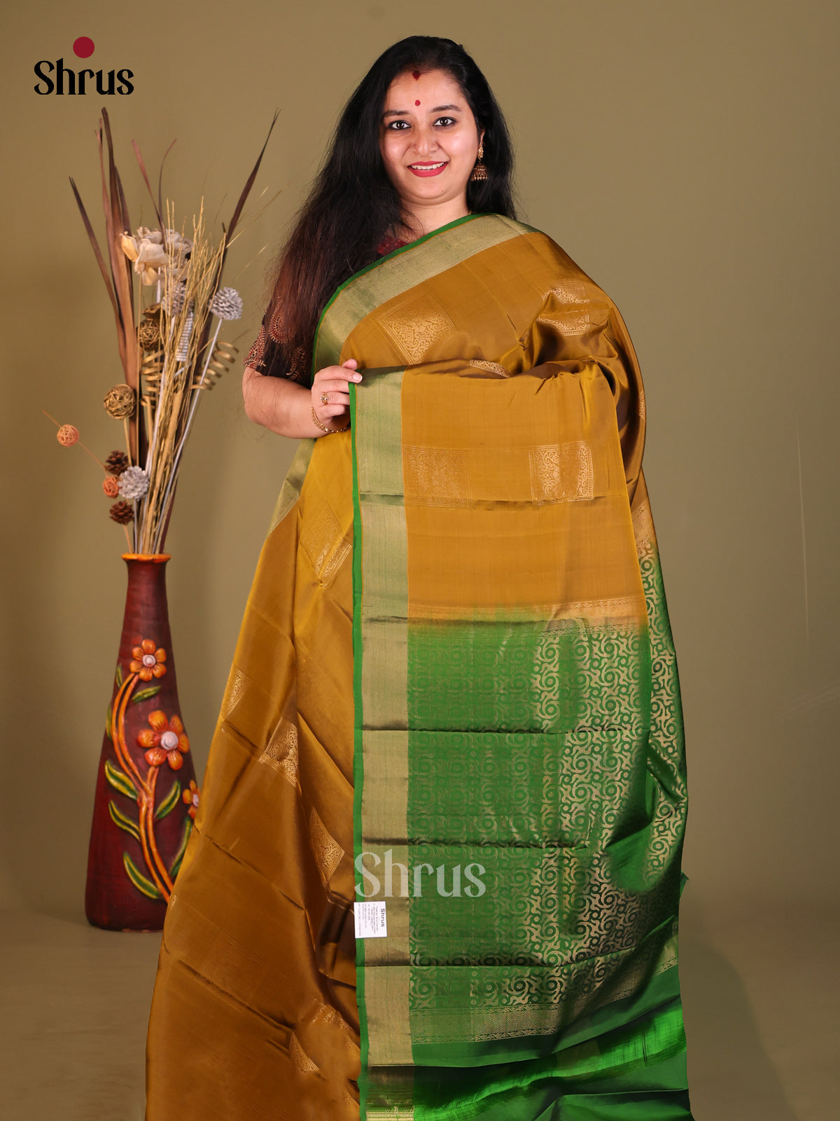 DGS30574 - Softsilk-halfpure Saree - Shop on Shrus.com