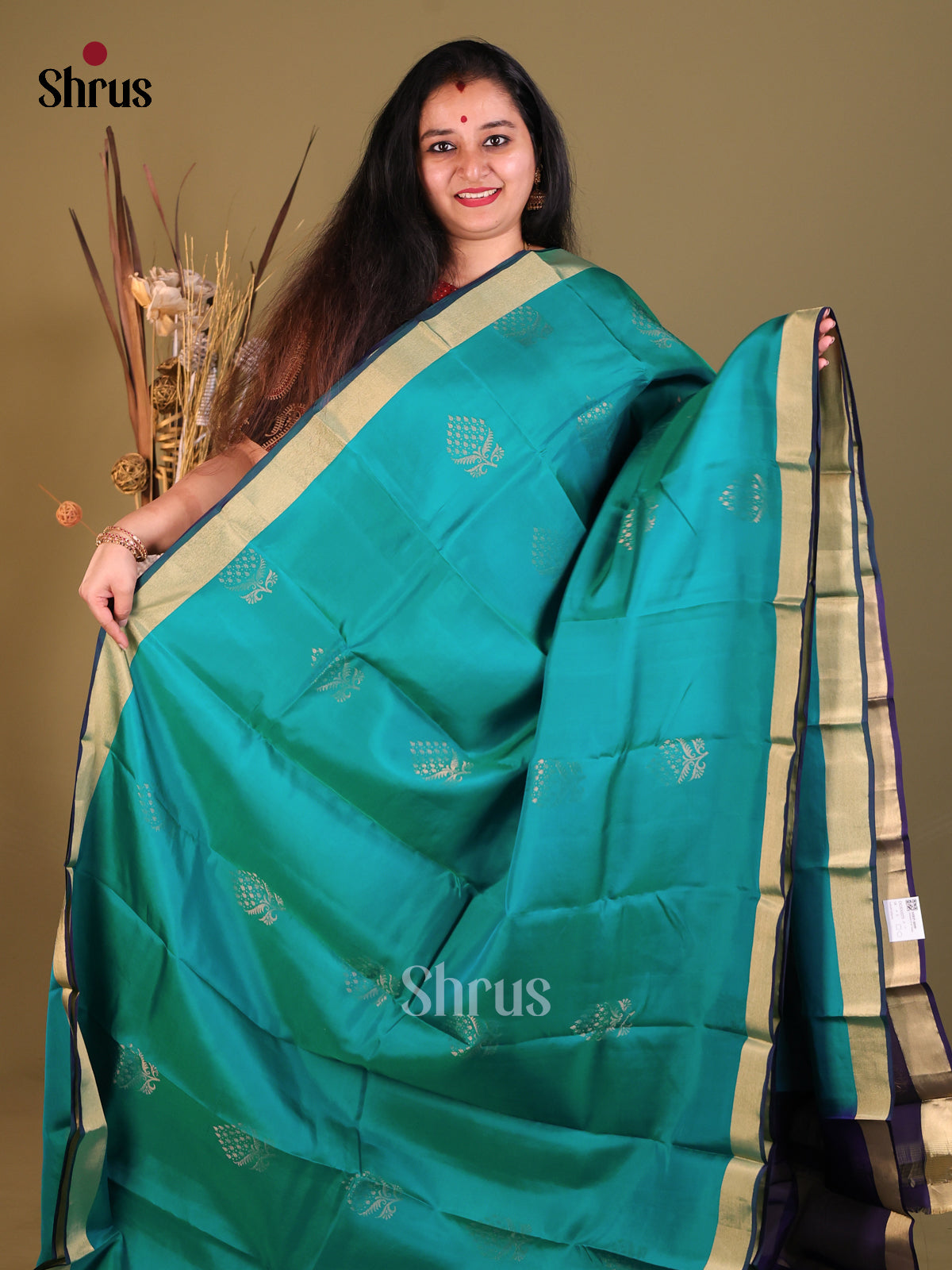DGS30575 - Softsilk-halfpure Saree - Shop on Shrus.com