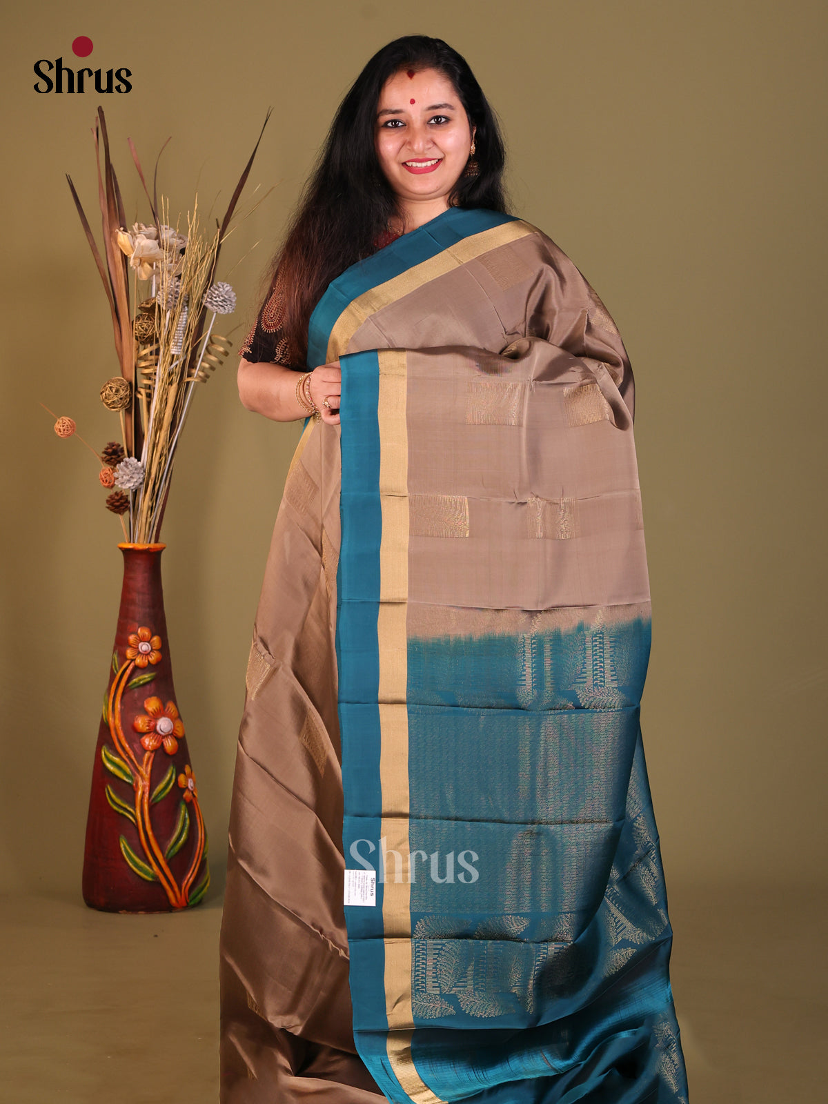 DGS30578 - Softsilk-halfpure Saree - Shop on Shrus.com