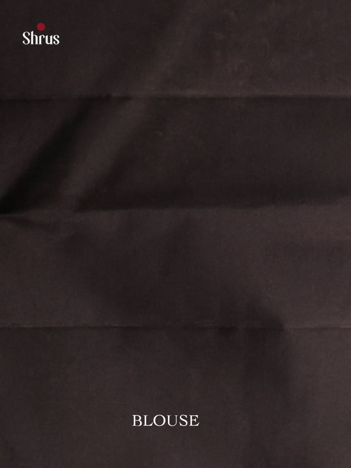 Maroon & Black Borderless Softsilk-halfpure Saree with zari floral buttas - Shop on Shrus.com