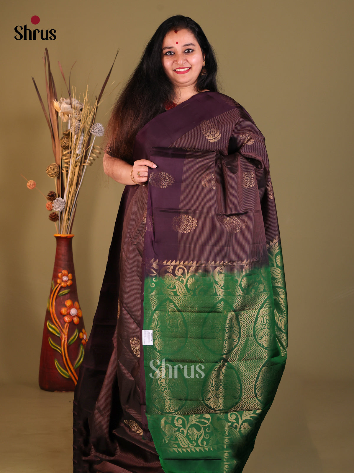 DGS30605 - Softsilk-halfpure Saree - Shop on Shrus.com