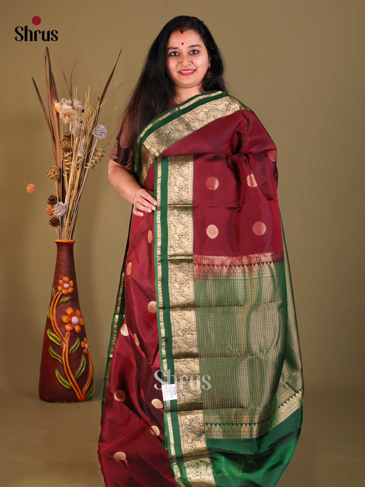 DGS30660 - Softsilk-halfpure Saree - Shop on Shrus.com